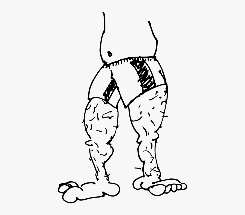 Art,monochrome Photography,carnivoran - Hairy Legs Clipart Png, Transparent Png, Free Download