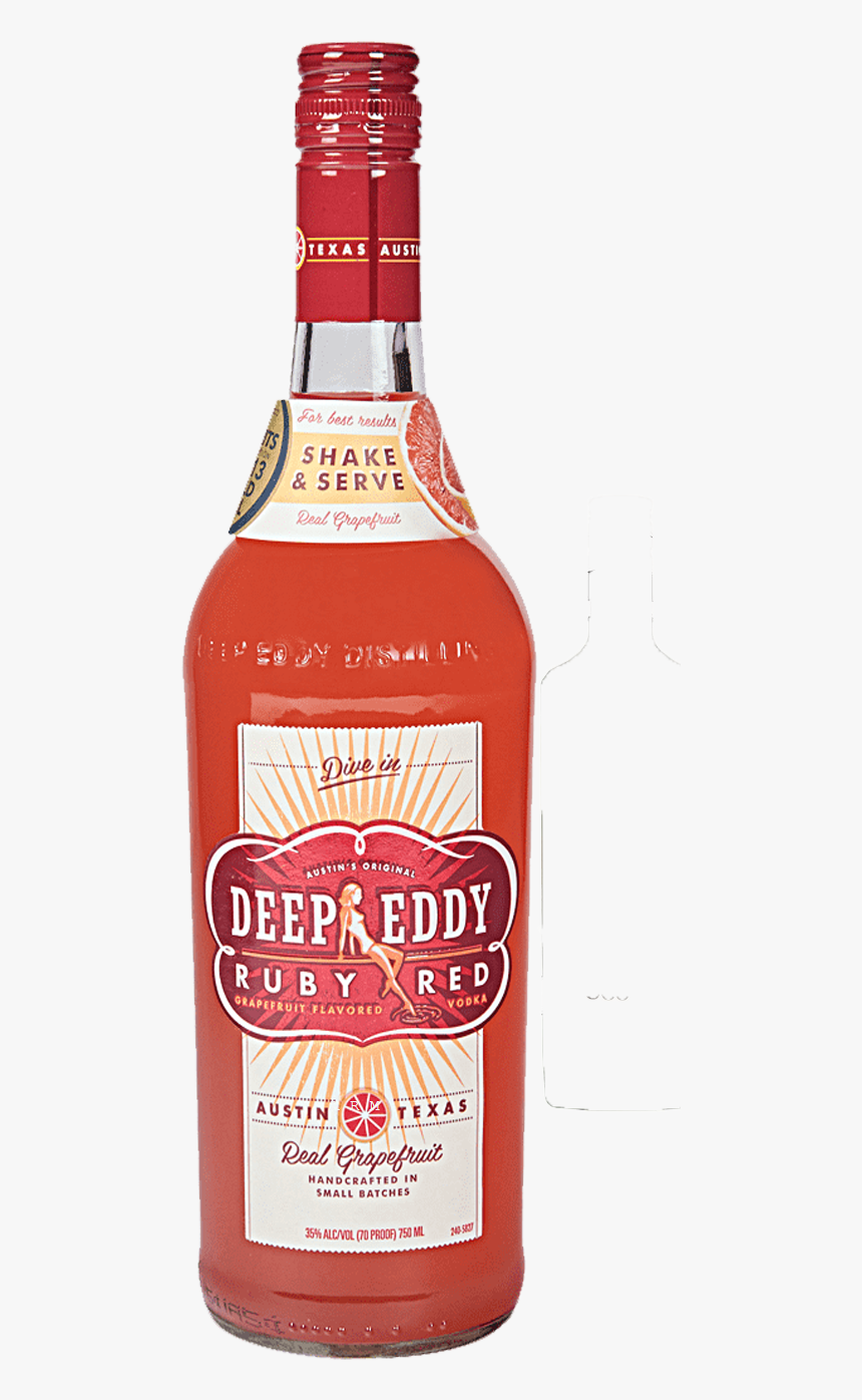 Deep Eddy Ruby Red Vodka 750ml, HD Png Download, Free Download