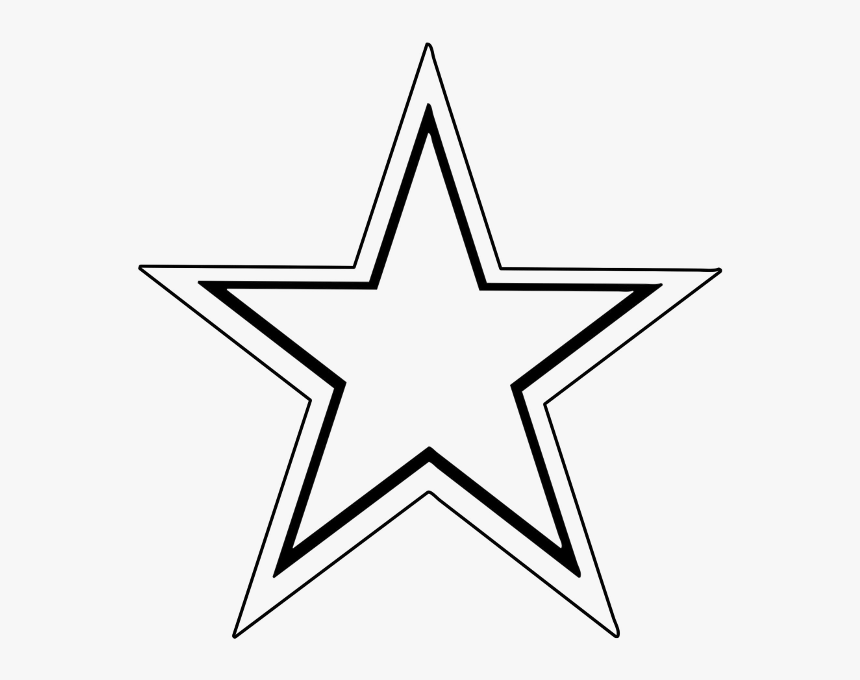 Star Outline Star Clip Art Outline Free Clipart Images - Clip Art Star, HD Png Download, Free Download