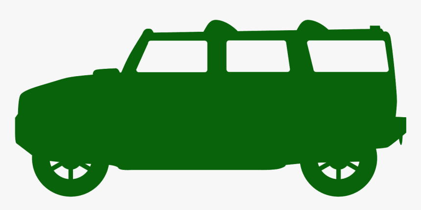 Hummer Car Silhouette, HD Png Download, Free Download