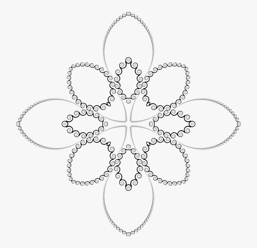 Line Art,symmetry,monochrome Photography - Line Art, HD Png Download, Free Download