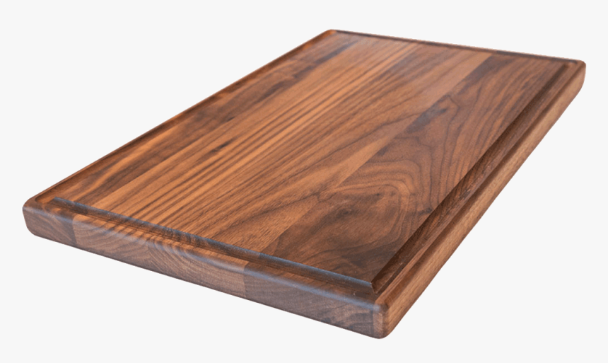 Walnut Wood Cutting Board With Carved Drip Groove Made - Wood Cutting Board, HD Png Download, Free Download