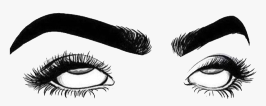 Whatever Edit Eyebrows Eyes Rollingeyes Sticker Lashes - Twitter Header Eyes, HD Png Download, Free Download