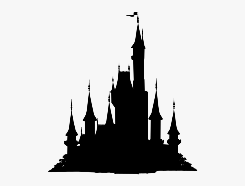 Castle Silhouette - Castle Silhouette Png, Transparent Png, Free Download