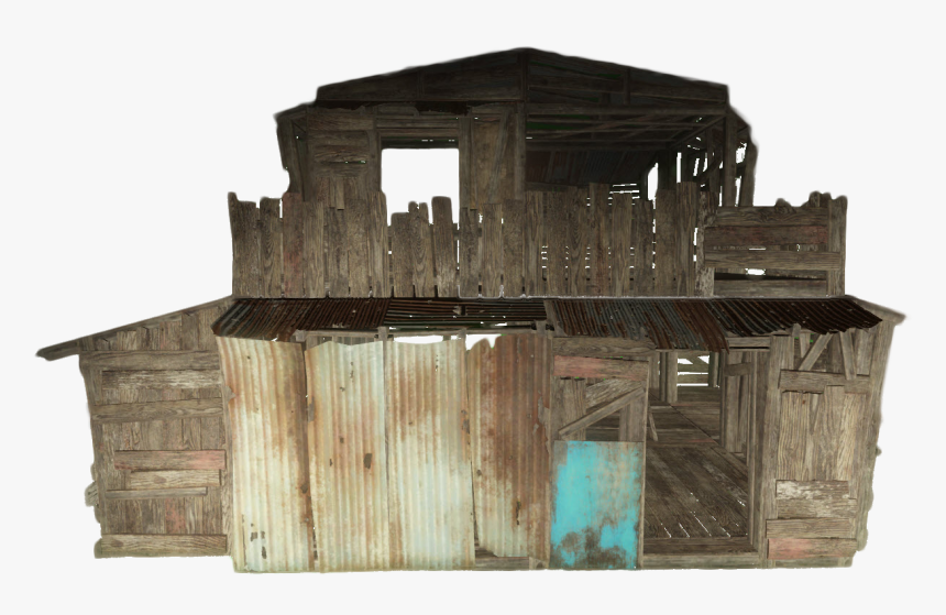 Nukapedia The Vault - Fallout 4 Wooden Shack, HD Png Download, Free Download