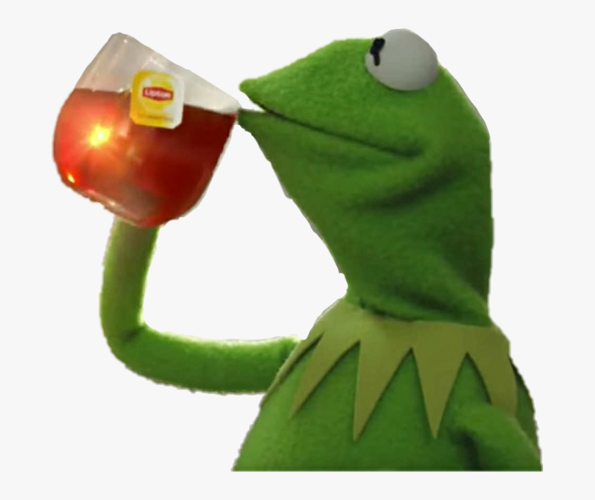 Kermit Kermitthefeog Tea Petty Sippintea - Good Stickers For Snapchat, HD Png Download, Free Download