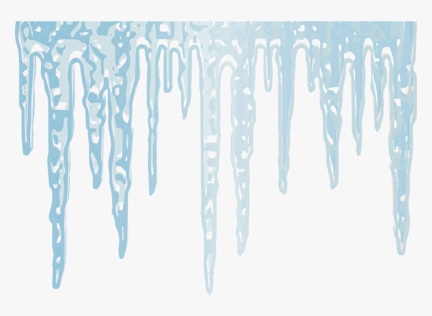 Graphic, Icicle, Icicles, Cold, Winter, Ice, Frozen - Icicle Graphic, HD Png Download, Free Download