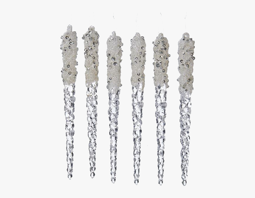 Icicles Png Image File - Glitter Icicles Ornaments, Transparent Png, Free Download