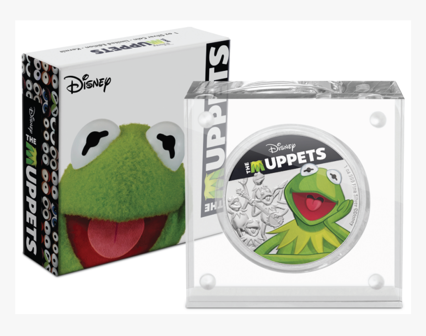 Silver Numis Disney The Muppets Kermit 2019 1 Oz - Kermit The Frog, HD Png Download, Free Download