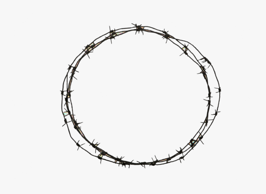 Barbwire Png - Barbed Wire Circle Clipart, Transparent Png, Free Download