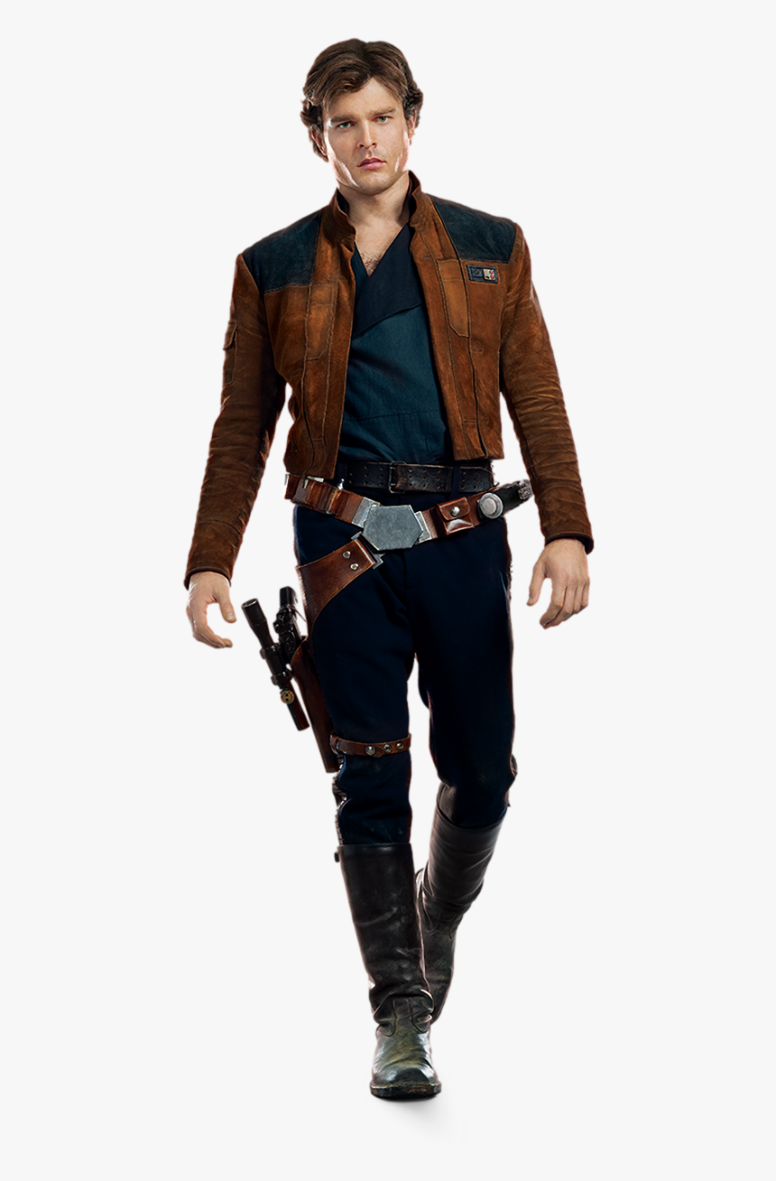 Han Solo A Star Wars Story Cut Out Characters With - Han Solo Cosplay, HD Png Download, Free Download