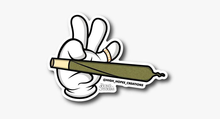 Marijuana Joint Png - Weed Stickers Png, Transparent Png, Free Download