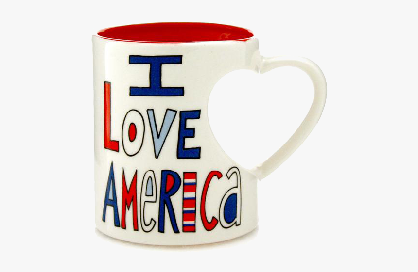 I Love America Png Image - Love America Mug, Transparent Png, Free Download