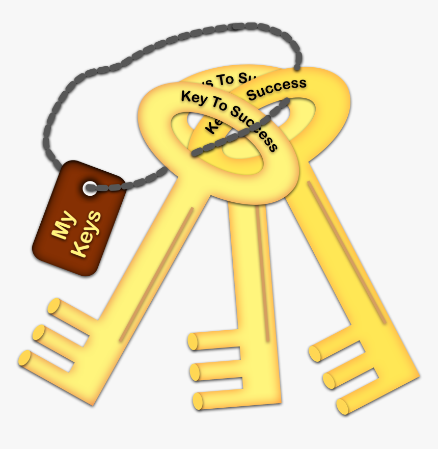 Cartoon Best Car Golden Lock Vector Graphic - Cartoon Pictures Of Success, HD Png Download, Free Download
