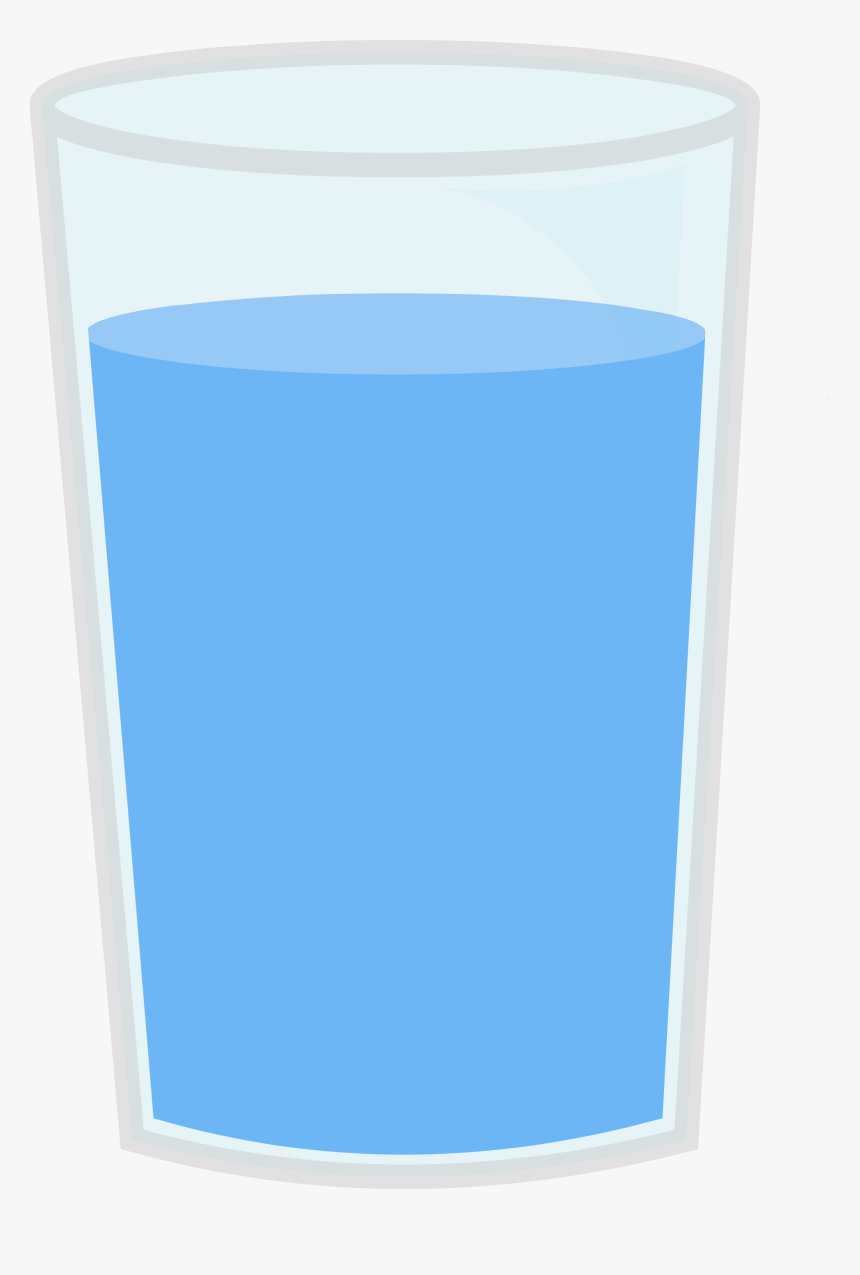 Transparent Glass Water Clipart - Water Glass Cartoon Png, Png Download, Free Download