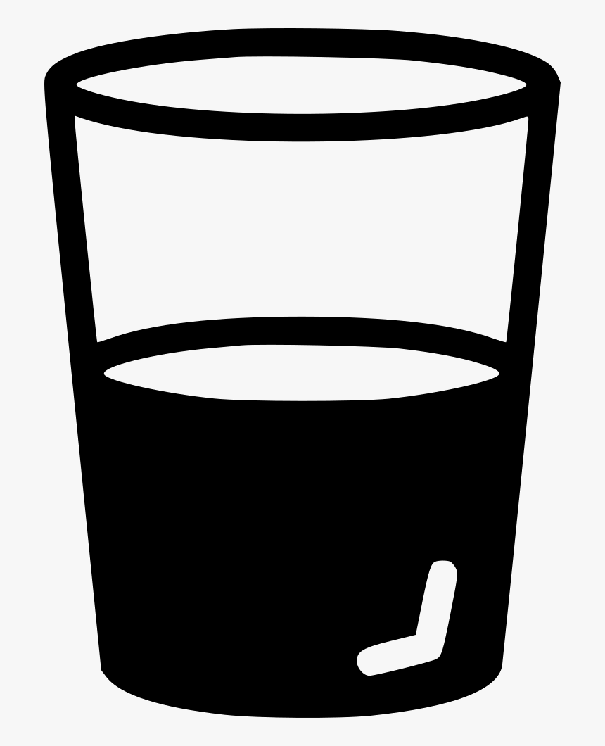 Water Glass Beverage - Glass Of Water Icon, HD Png Download, Free Download