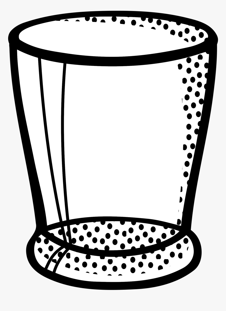 Lineart Clip Arts - Water Glass Line Art, HD Png Download, Free Download