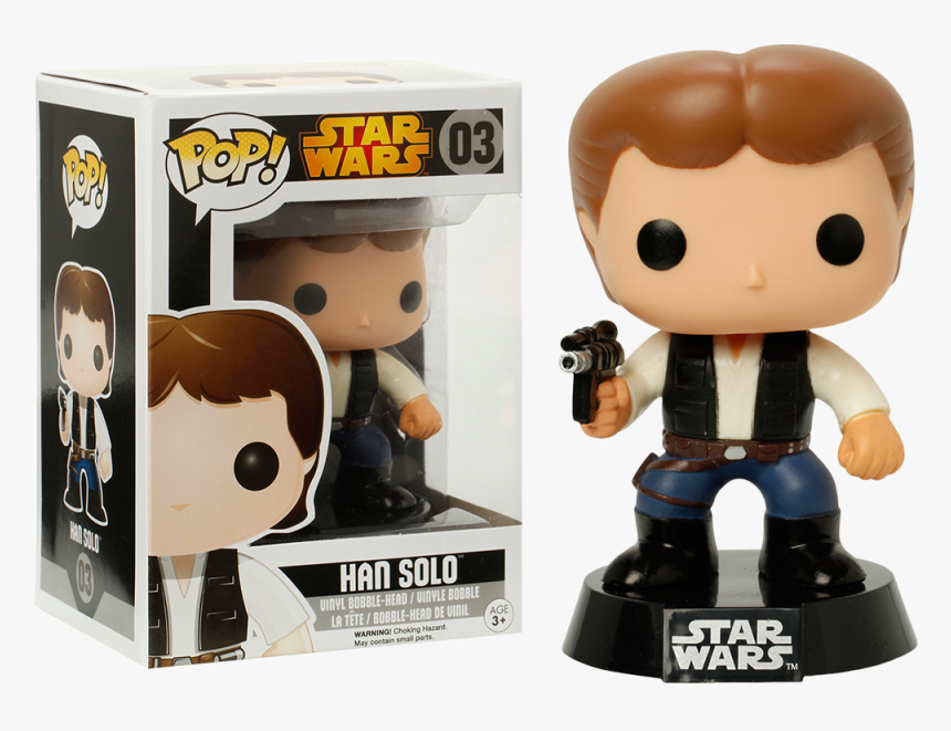 Funko Pop Han Solo Star Wars, HD Png Download, Free Download