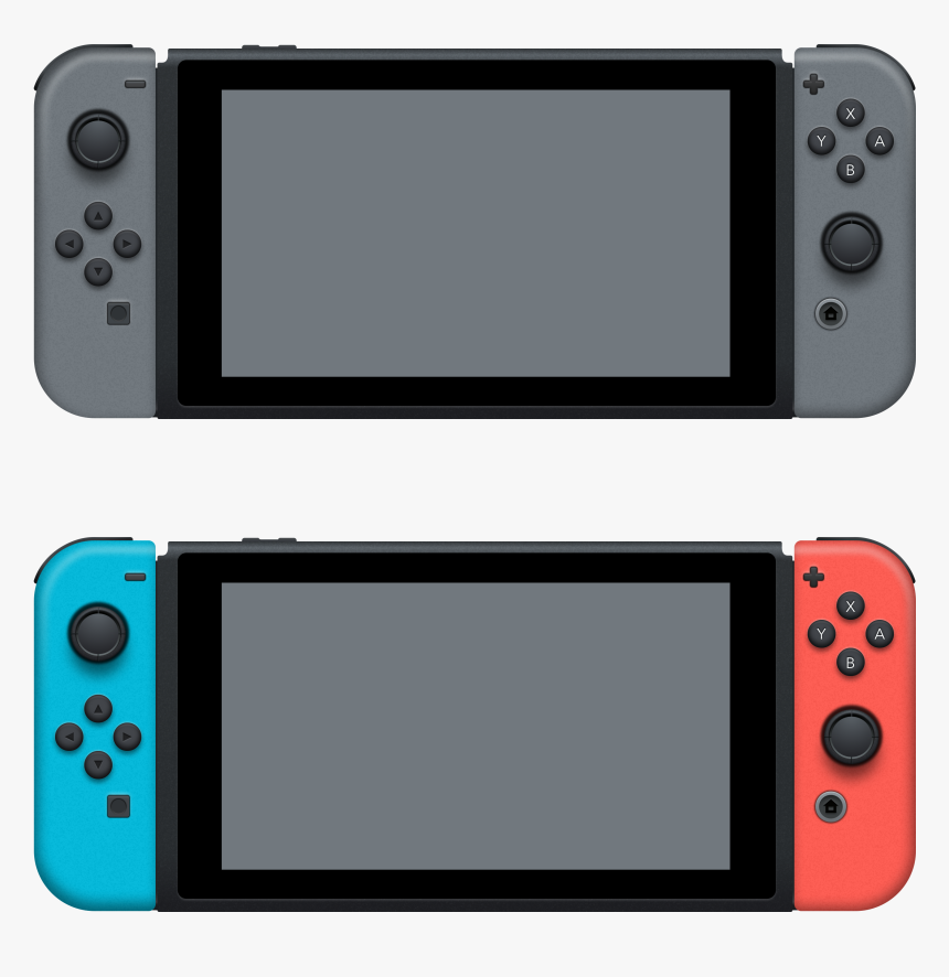 Nintendo Switch Console Png - Happy Birthday Nintendo Switch, Transparent Png, Free Download