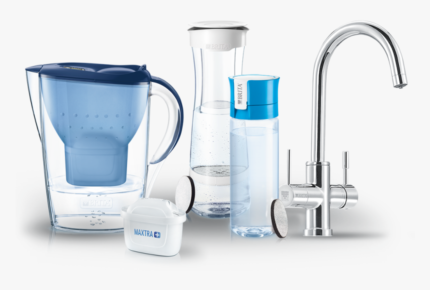 Brita Water Filter For Home And On The Go - Arıtmalı Sürahi, HD Png Download, Free Download