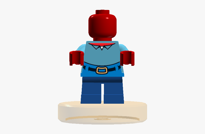 Lego Dimensions Customs Community - Lego Dimensions Mr Krabs, HD Png Download, Free Download