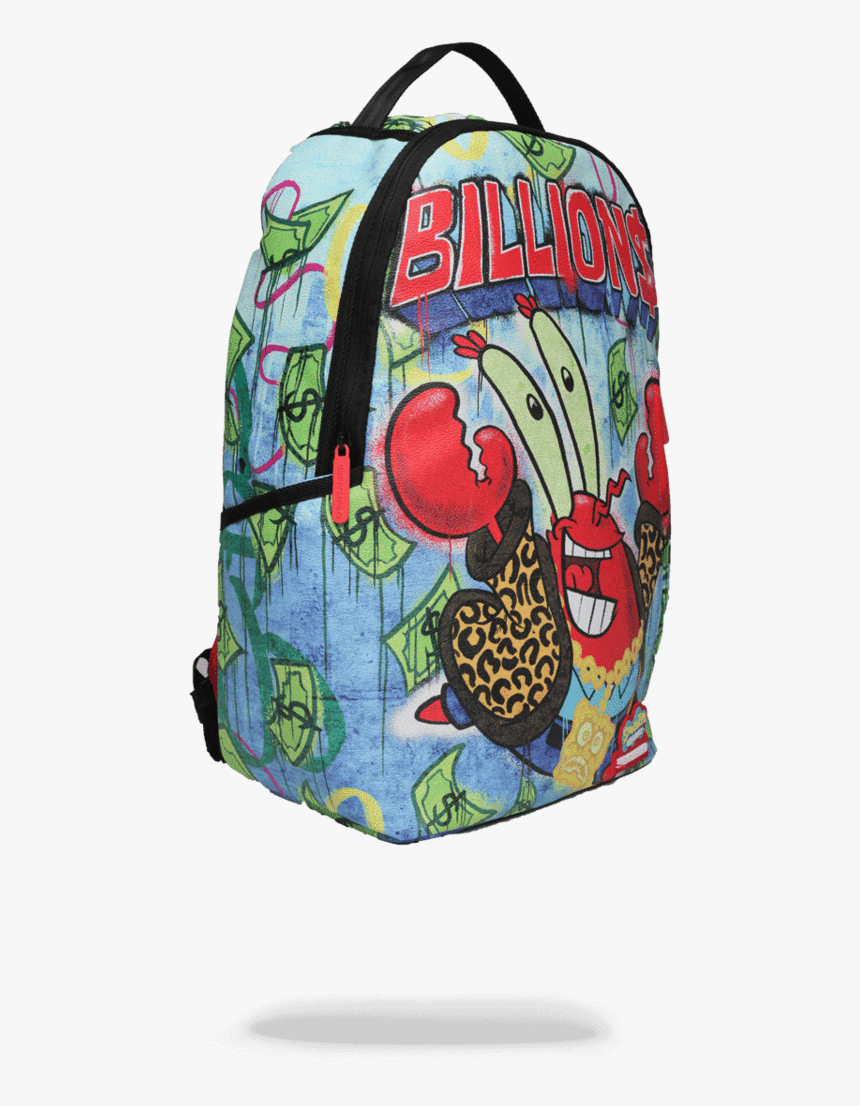 Mr Krabs Sprayground Backpack, HD Png Download, Free Download