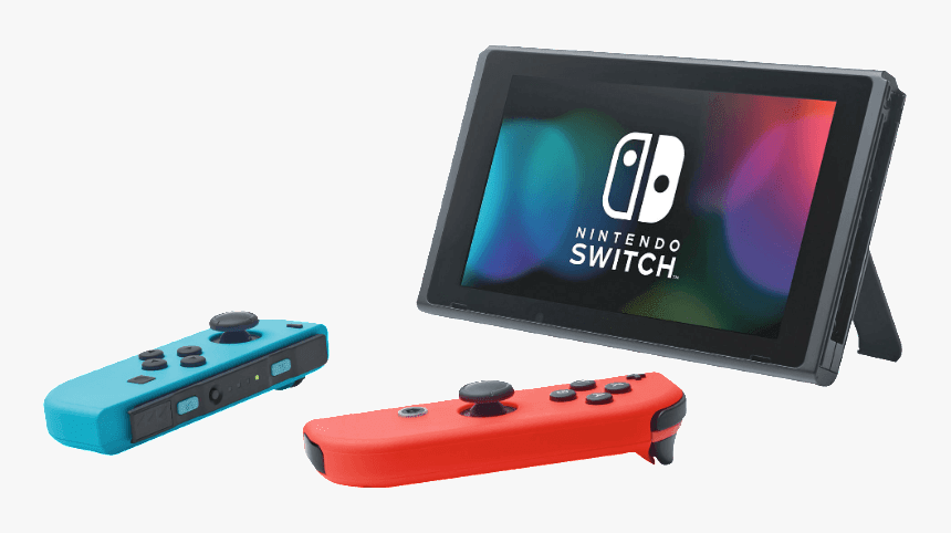 Console Nintendo Switch 32gb Neon Blue Neon Red, HD Png Download, Free Download