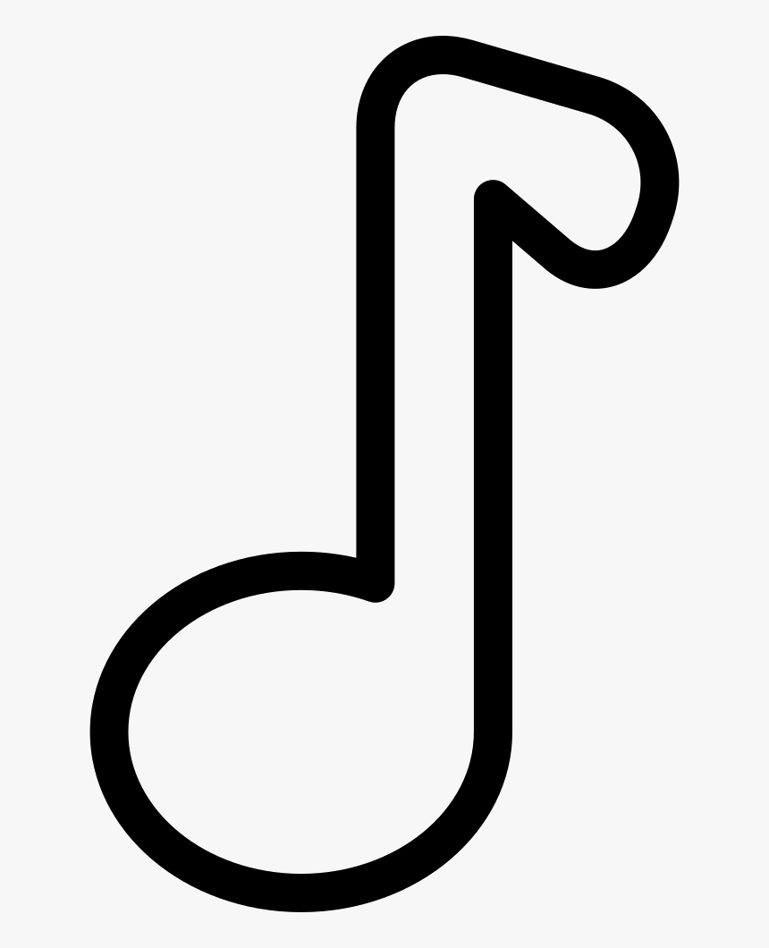 Musical Note - Music Note Icon White, HD Png Download, Free Download