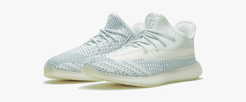 Adidas Yeezy Boost 350 V2 Kids "cloud White - Yeezy 350 V2 Cloud White, HD Png Download, Free Download