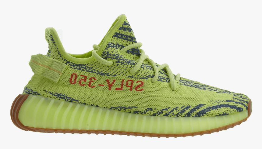 Adidas Yeezy Boost 350 V2 Semi Frozen Yellow - Frozen Yellow Yeezy Png, Transparent Png, Free Download