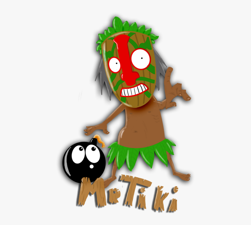 Mr Tiki Followed - Cartoon, HD Png Download, Free Download