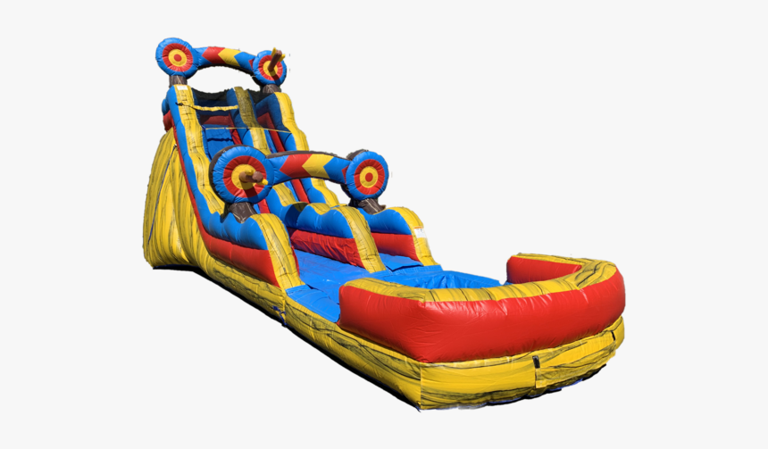 Bullseye Water Slide - Inflatable, HD Png Download, Free Download