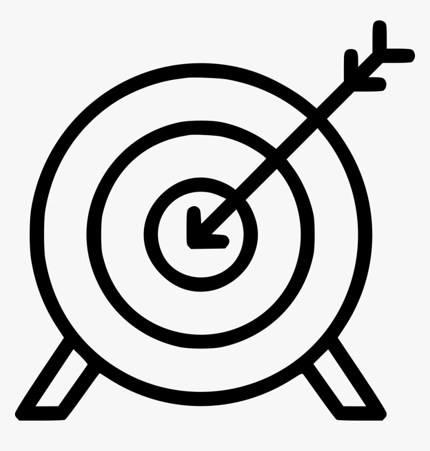 Transparent Brave Clipart - Dart Board Clipart Black And White, HD Png Download, Free Download