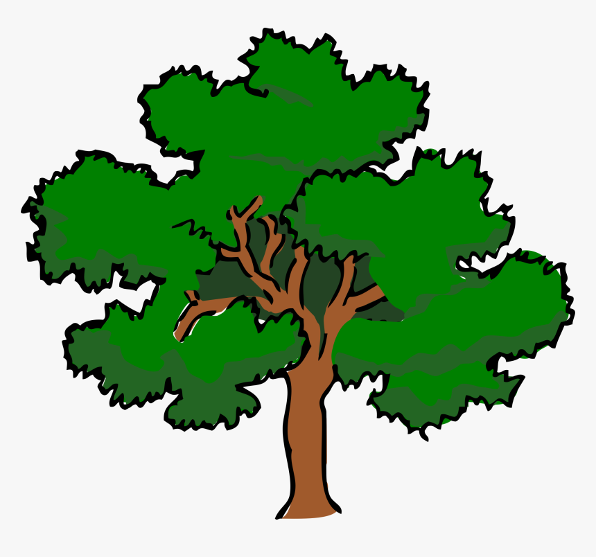 Oak Tree Redux Clip Arts - Oaktree Clipart, HD Png Download, Free Download