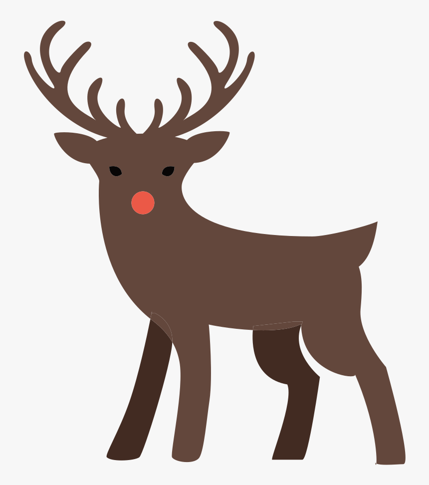 Deer Icon - Christmas Sock Svg Free, HD Png Download, Free Download