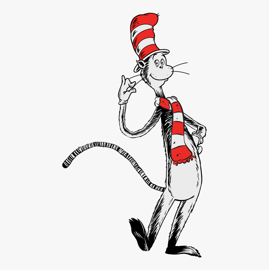 Transparent Dr Seuss Fish Clipart - Cat In The Hat Knows Alot, HD Png Download, Free Download