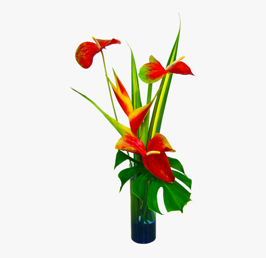 Hawaiian State Flower Clipart Kalapana Tropical - Exotic Flower Bouquet Png, Transparent Png, Free Download