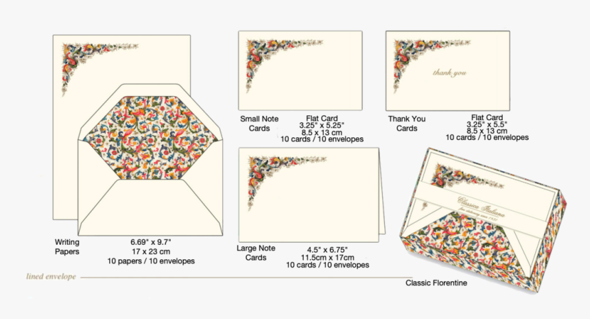 Rossi 1931 Italian Stationery Classic Letterseals - Florence Italian Paper, HD Png Download, Free Download