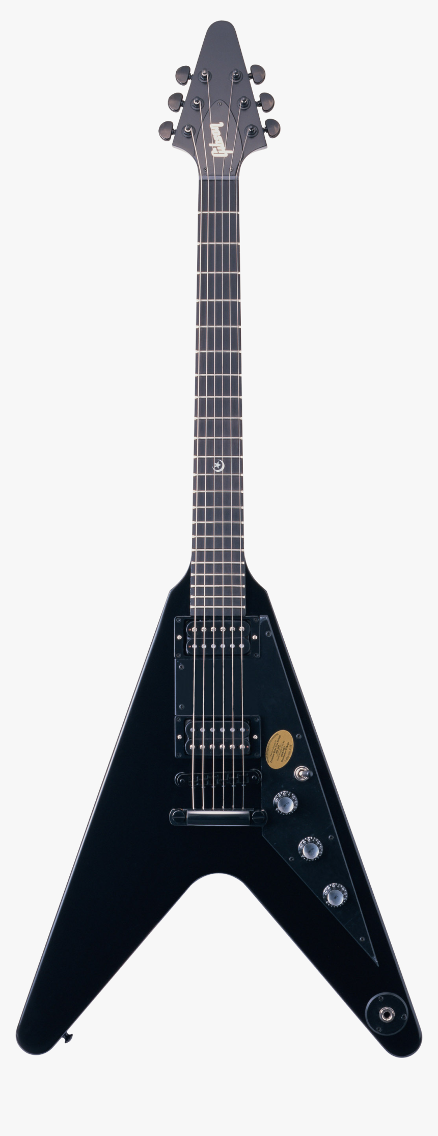 Black Electric Guitar"
								 Title="black Electric - Gibson Flying V B 2, HD Png Download, Free Download