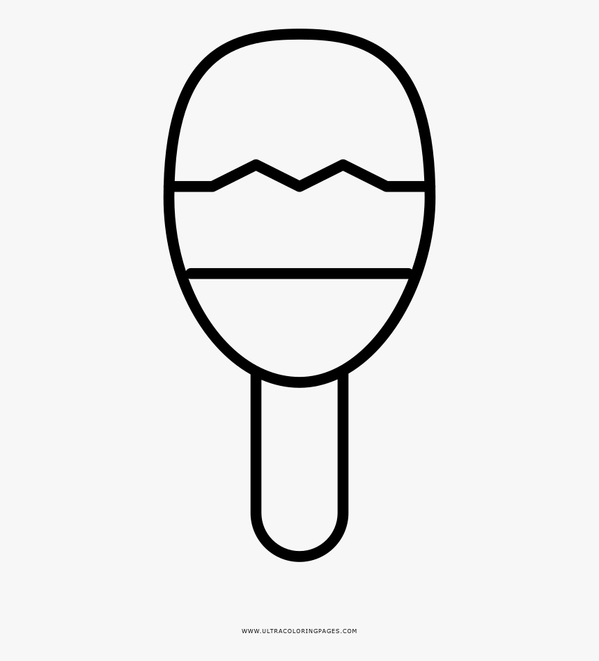Maraca Coloring Page, HD Png Download, Free Download
