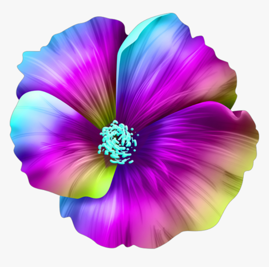 #flower #tropical #hawaiian #island #flowers #colors - Tropical Hawaii Flowers Png, Transparent Png, Free Download