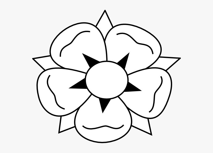 Clip Art Free How To Draw - Drawing How To Draw Flowers, HD Png Download, Free Download