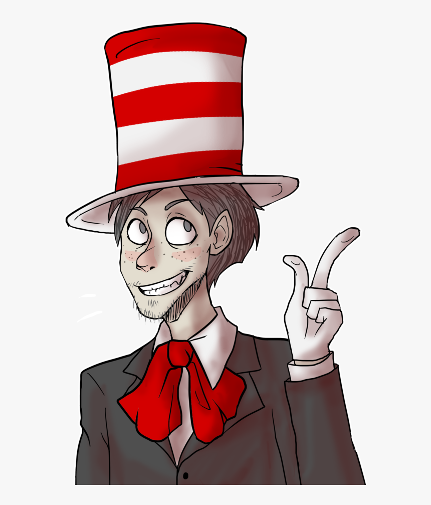 Transparent Cat In The Hat Png - Cat In The Hat Fanart, Png Download, Free Download