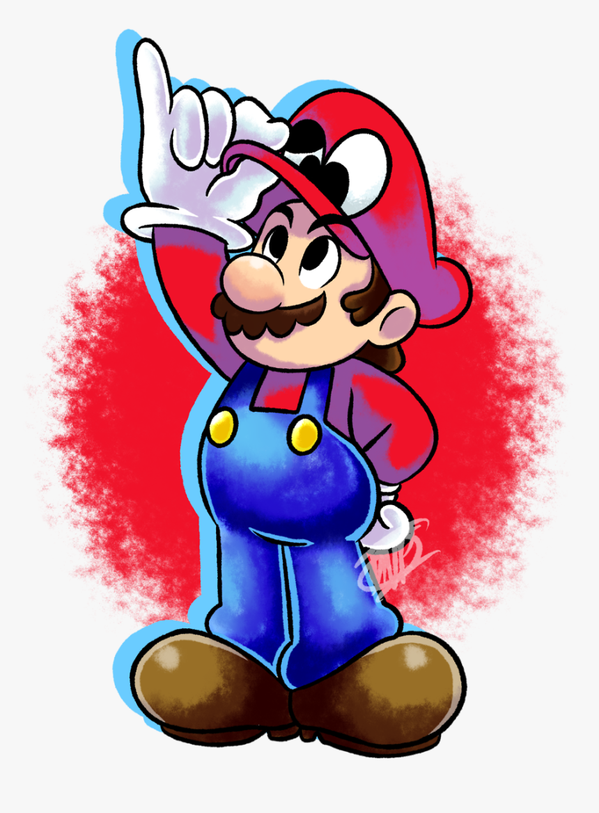 Rpg Mario Oydessy By Amazingcoolkid864 - Super Mario Odyssey Fan Art, HD Png Download, Free Download