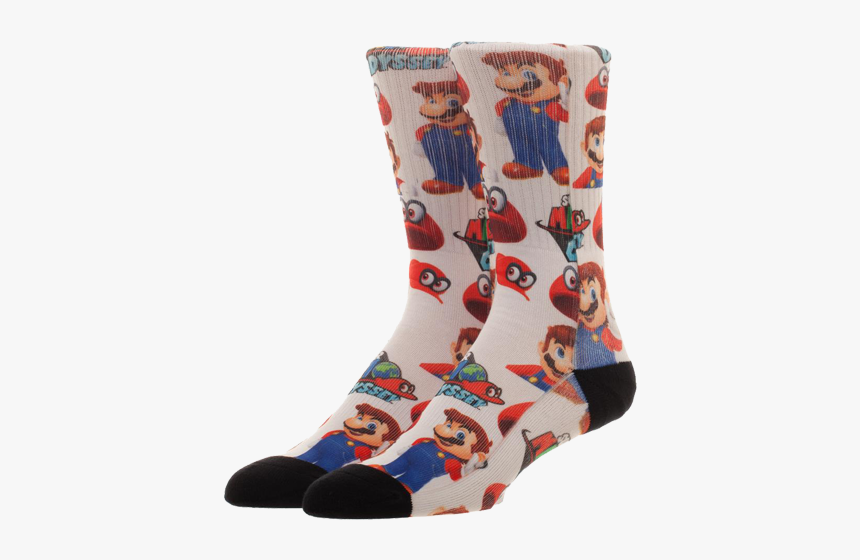 Super Mario Socks, HD Png Download, Free Download