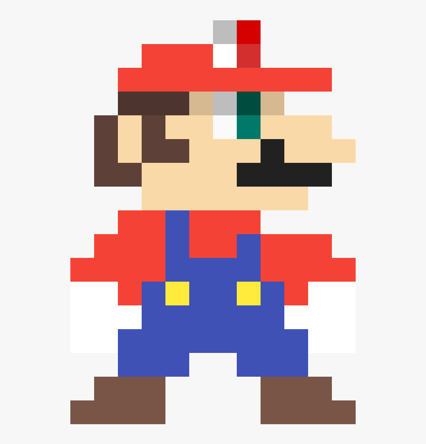 Mario Bros Luigi Pixel, HD Png Download, Free Download