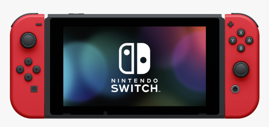 Nintendo Switch Mario Console, HD Png Download, Free Download