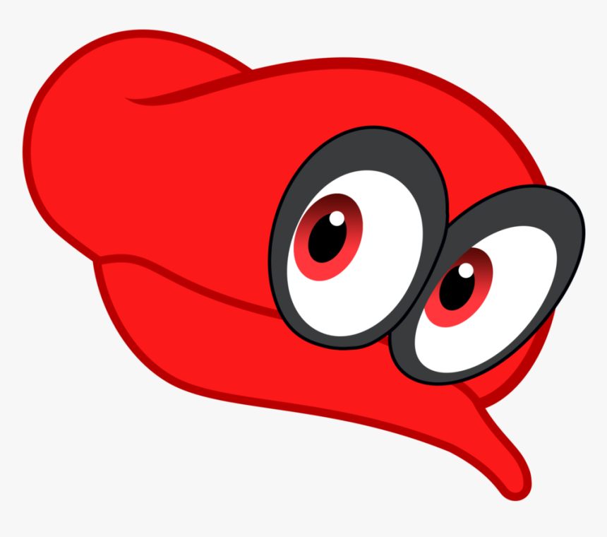 Mario Hat Png - Mario Odyssey Hat Png, Transparent Png, Free Download