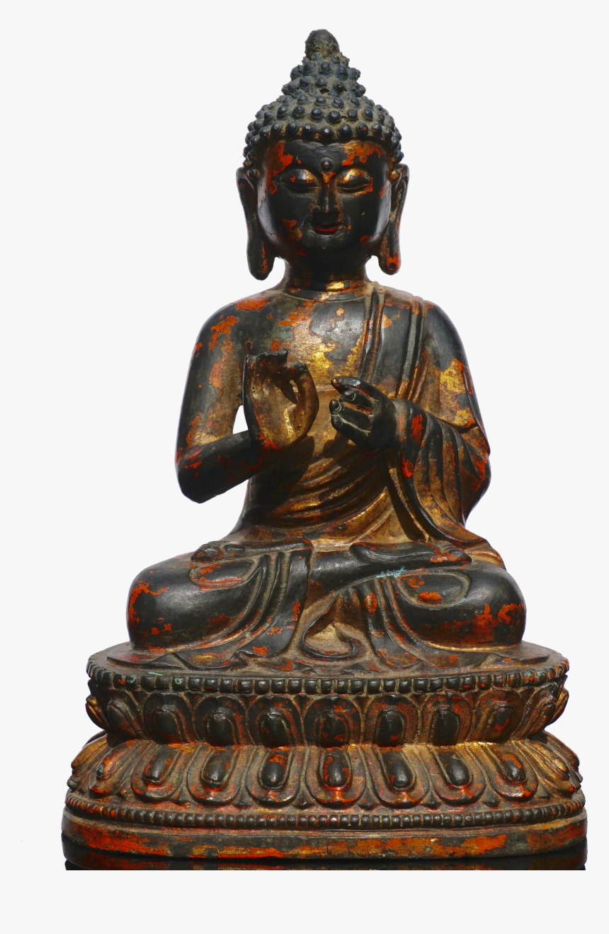 18th Century Shakyamuni Bronze Buddha Statue - Gautama Buddha, HD Png Download, Free Download
