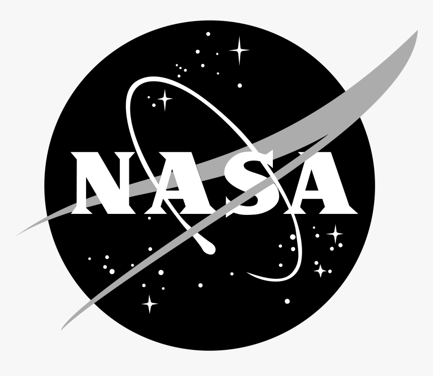 Nasa Black And White Logo, HD Png Download, Free Download